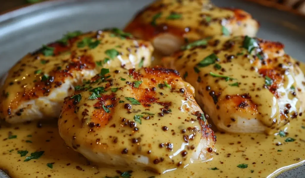 Pollo en Salsa de Mostaza y Miel: Receta Cremosa y Deliciosa para la Cena